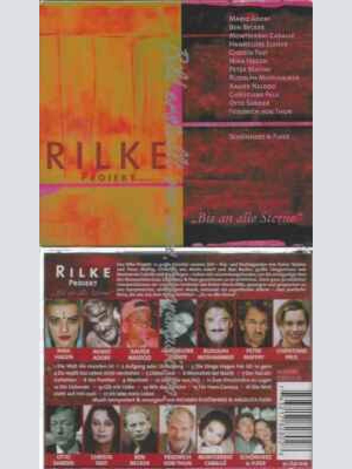 CD--NINA HAGEN, XAVIER NAIDOO, ET AL. | --RILKE PROJEKT: BIS AN ALLE STERNE