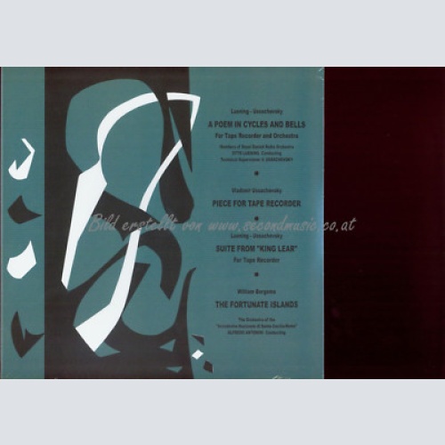LP-Luening / Ussachevsky / Bergsma A Poem In Cycles And Bells & Other Music For