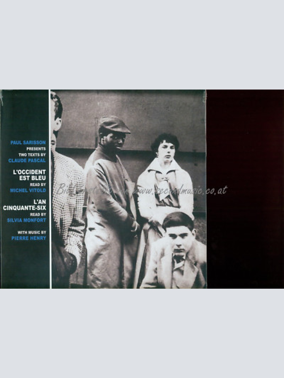 LP-Pierre Henry L'Occident Est Bleu / L'An Cinquante-Six // New sealed