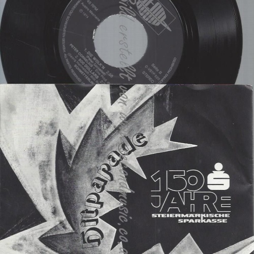 7" 150 JAHRE SPARKASSE // TURNING POINT / CORNELIUS // SCHMETTERLINGE /WATERLOO