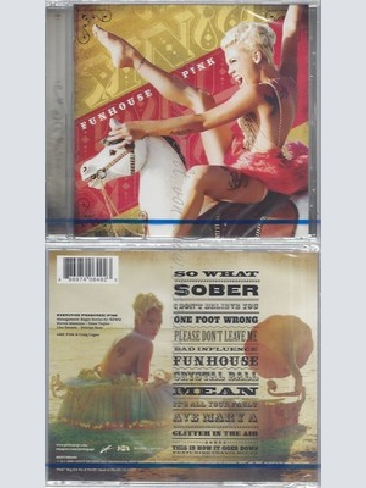 CD--NM-SEALED-PINK -2008- -- FUNHOUSE