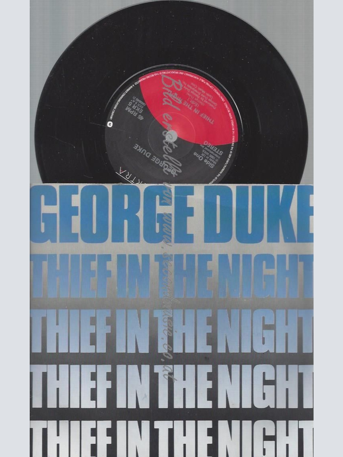 7"   George Duke  Thief In The Night