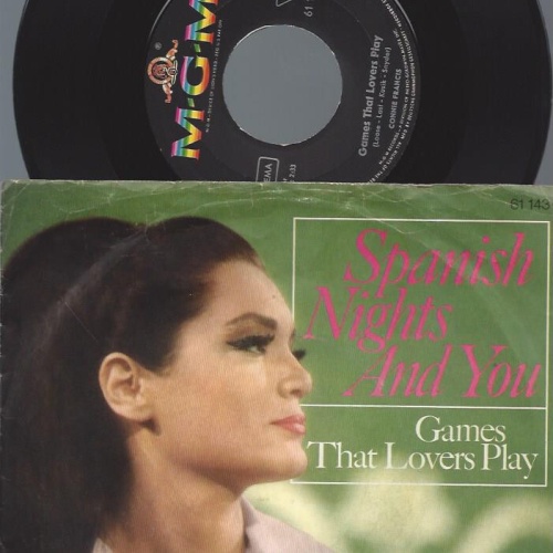 7"  Connie Francis – Spanish Nights And You