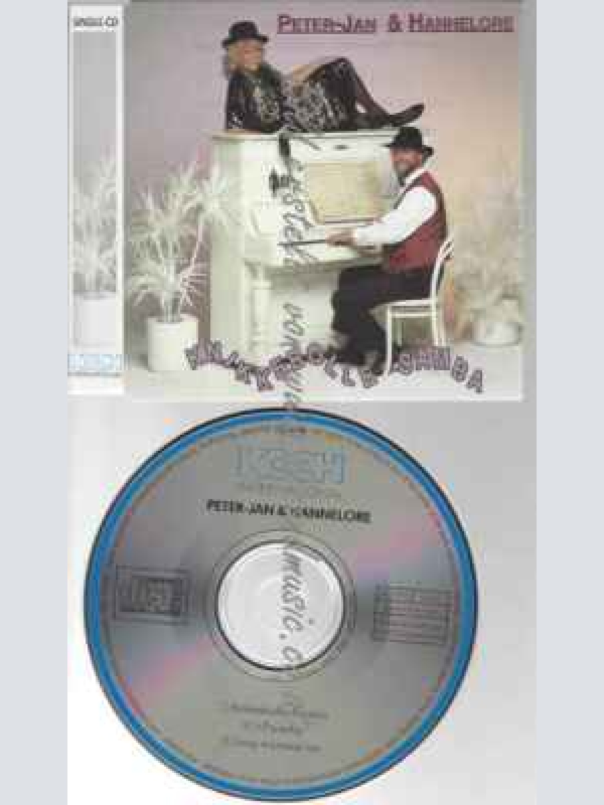 CD--PETER-JAN & HANNELORE MEGA MUSIC--KNIKKEBOLLE SAMBA