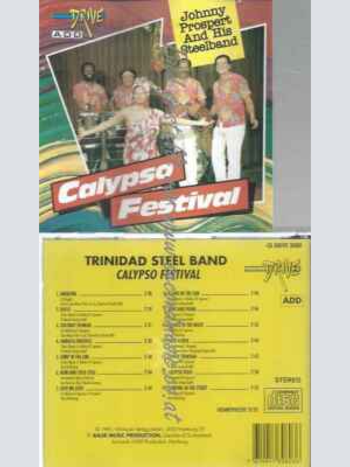 CD--TRINIDAD STEEL BAND | --CALYPSO FESTIVAL