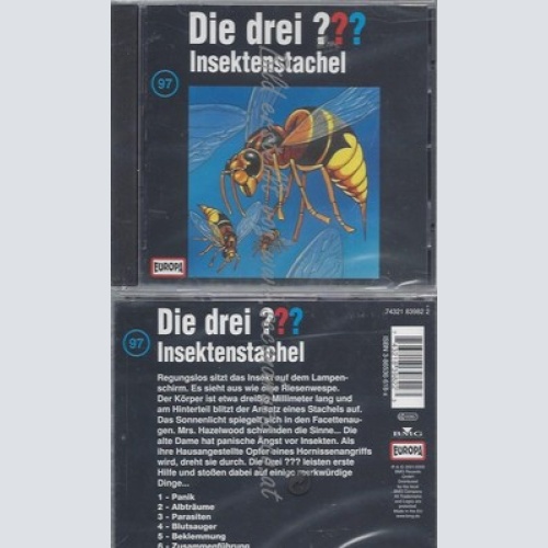 CD--DIE DREI ???--DIE DREI FRAGEZEICHEN - FOLGE 97: INSEKTENSTACHEL