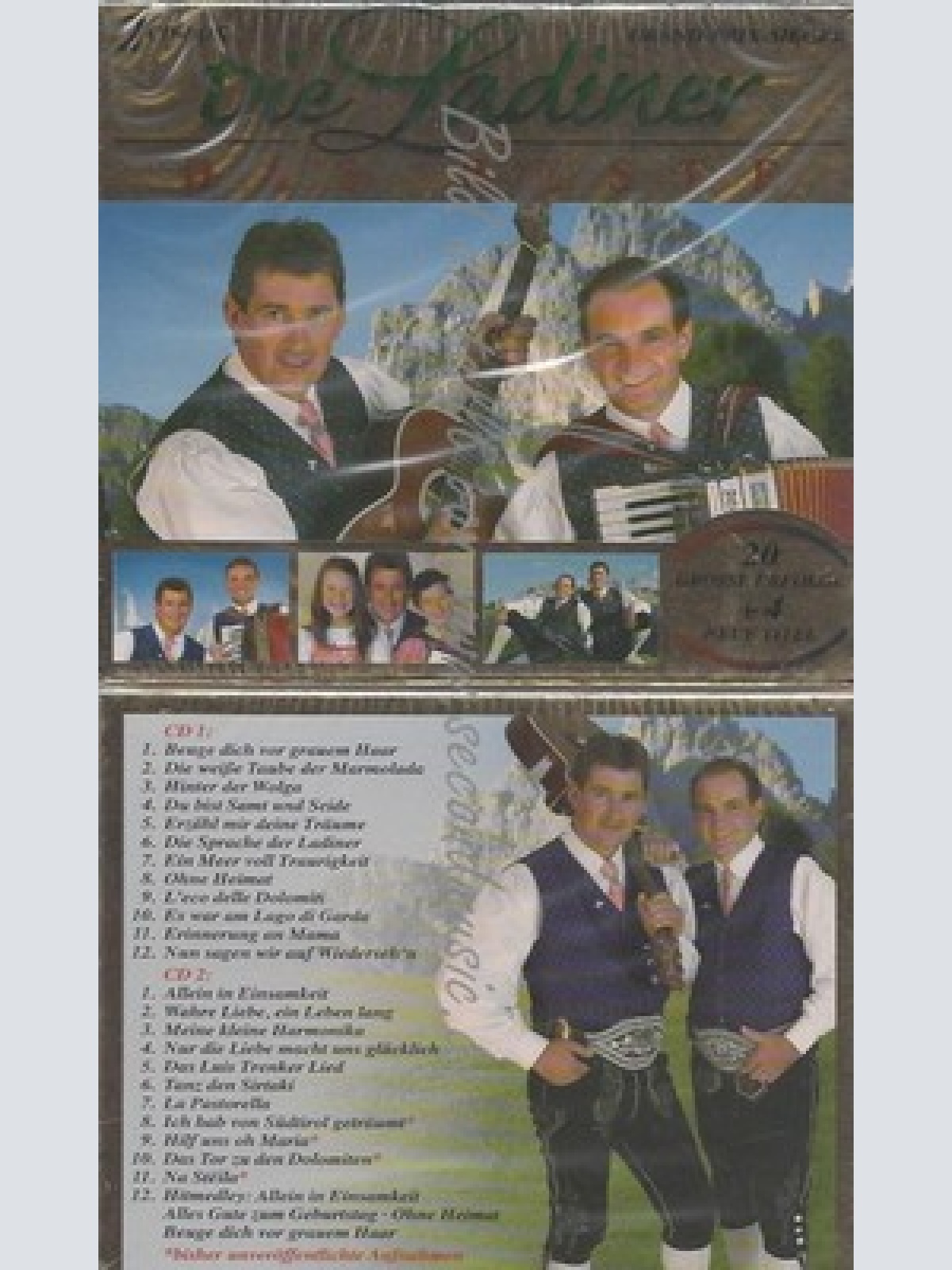 CD--DIE LADINER--DAS BESTE -ALLEIN IN EINSAMKEIT, BEUGE DICH VOR GRAUEM HAAR, EI