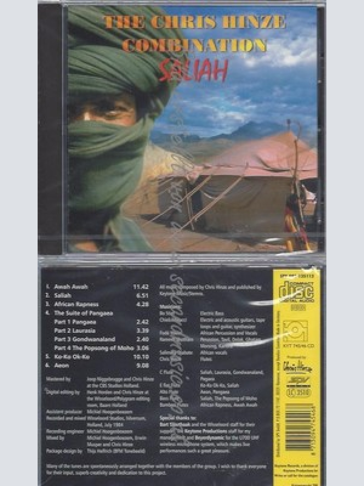 CD--CHRIS HINZE COMBINATION--SALIAH