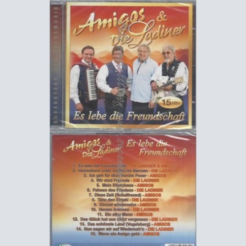 CD--AMIGOS & DIE LADINER--ES LEBE DIE FREUNDSCHAFT