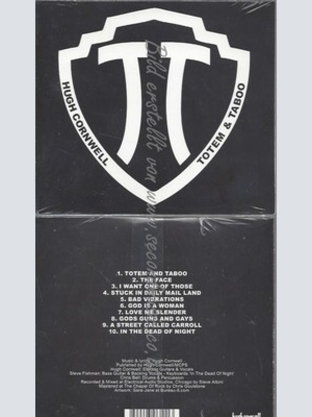 CD--HUGH CORNWELL--TOTEM & TABOO