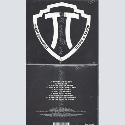CD--HUGH CORNWELL--TOTEM & TABOO