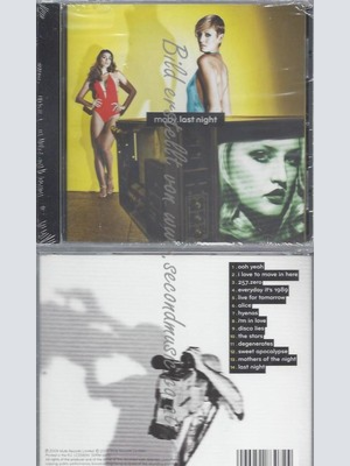 CD--MOBY--LAST NIGHT | IMPORT