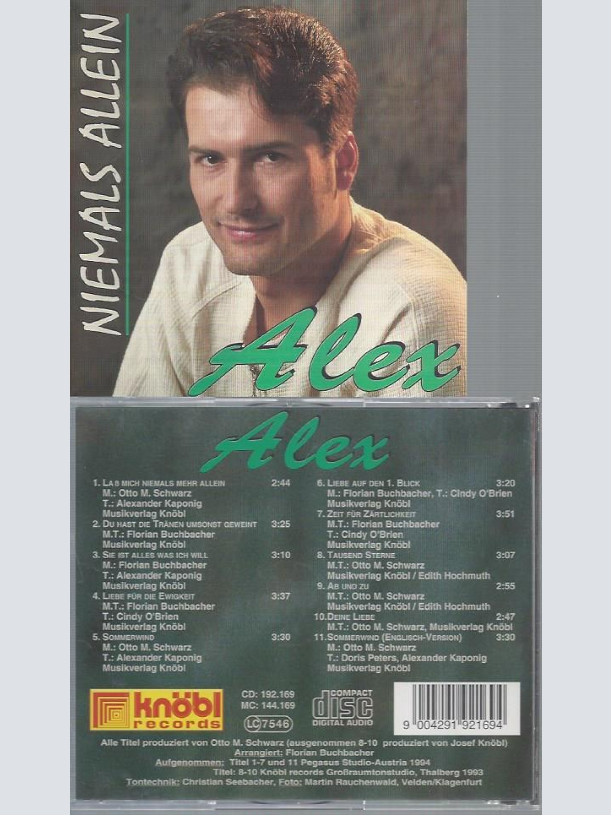 CD--ALEX NIEMALS ALLEIN