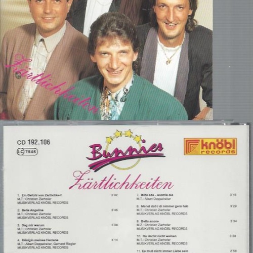 CD--BUNNIES ZÄRTLICHKEITEN