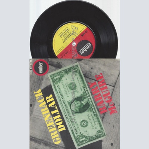 7" EP / GREENBACK DOLLAR BARRY MC GUIRE