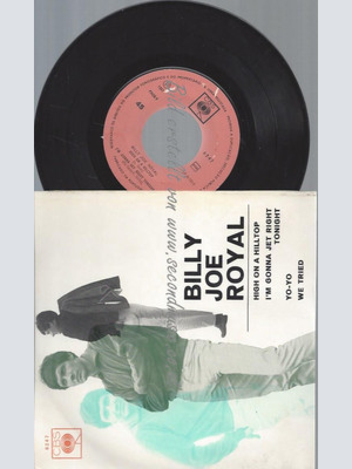 7" EP / BILLY JOE ROYAL HIGH ON A HILLTOP