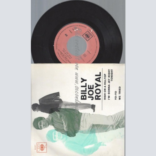 7" EP / BILLY JOE ROYAL HIGH ON A HILLTOP