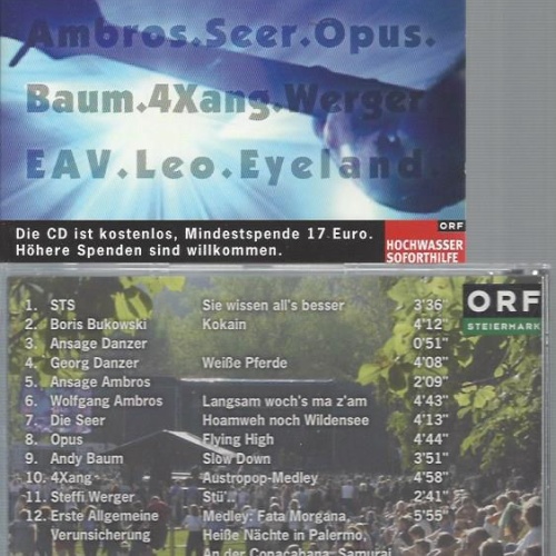 CD--KONZERT FÜR ÖSTERREICH // SEER // OPUS // EAV / STS