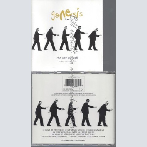 CD--THE WAY WE WALK, VOLUME ONE: THE SHORTS | / GENESIS--LIVE