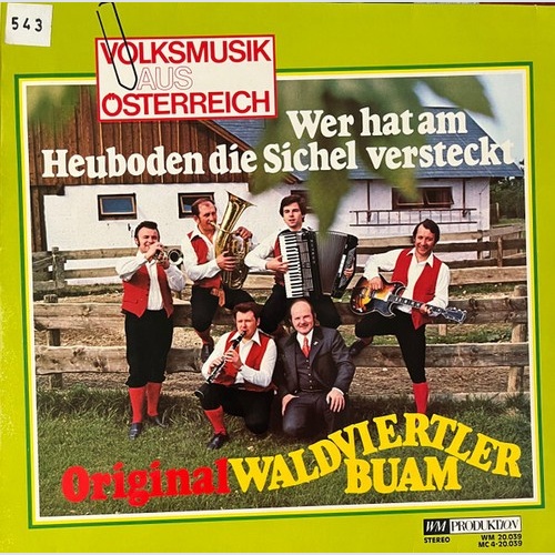 LP, Album Original Waldviertler Buam* - Wer Hat Am Heuboden Die Sichel Versteckt