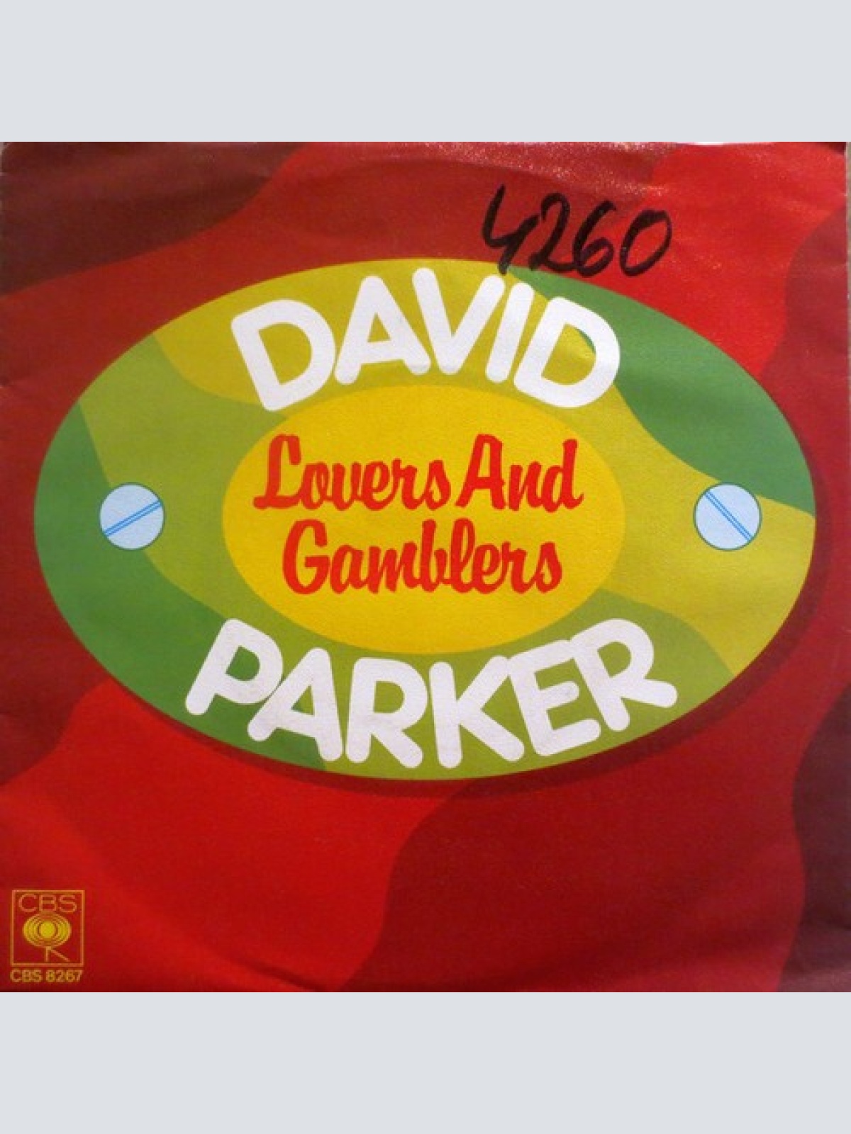 7", Single, Promo David Parker - Lovers And Gamblers