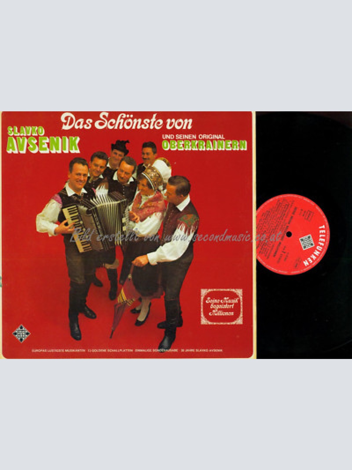 LP--  Das Schönste Von Slavko Avsenik Und Seinen Original Oberkrainern // FOC