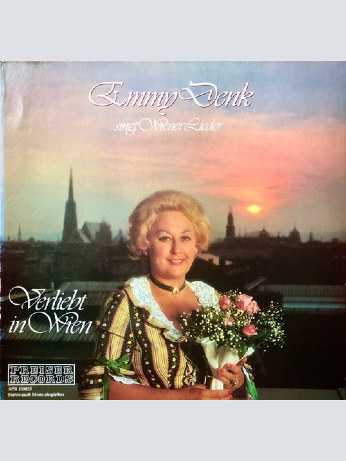 LP, Album Emmy Denk - Verliebt In Wien - Emmy Denk Singt Wiener Lieder