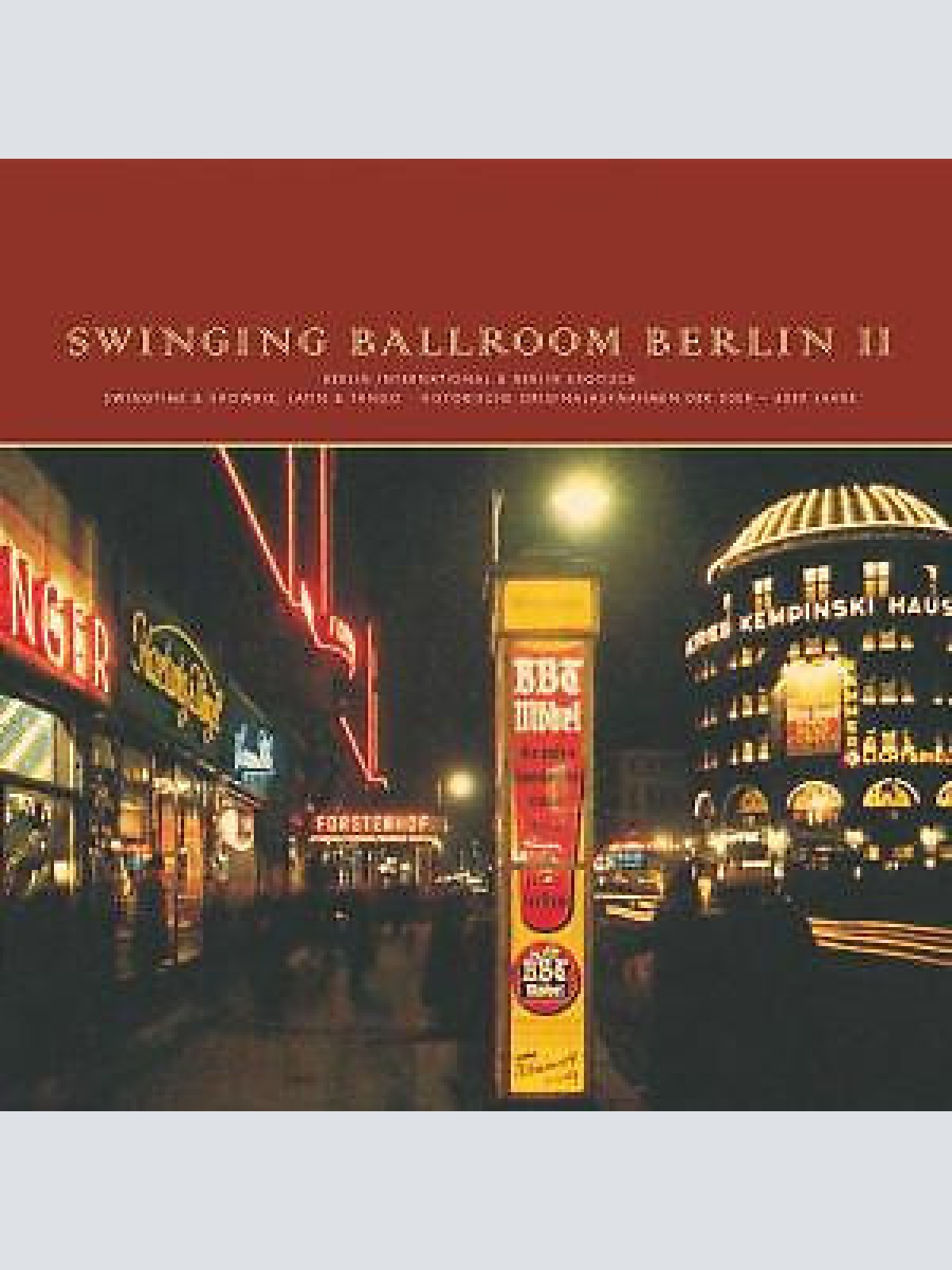 4xCD, Comp + Box Various - Swinging Ballroom Berlin II