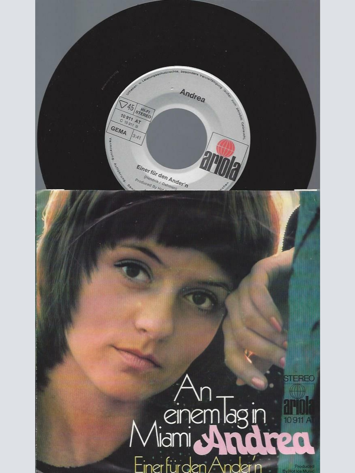 7"Andrea – An Einem Tag In Miami