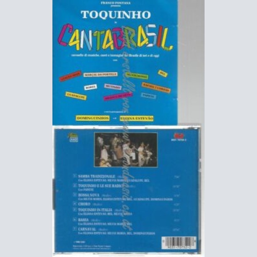 CD--TOQUINHO--    CANTABRASIL -FEAT. ELIANA ESTEVAO,