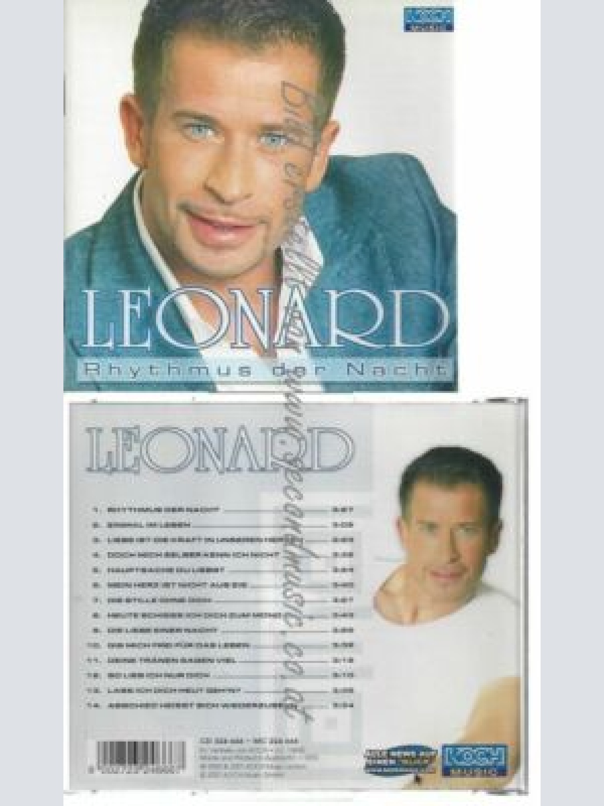 CD--LEONARD--    RHYTHMUS DER NACHT