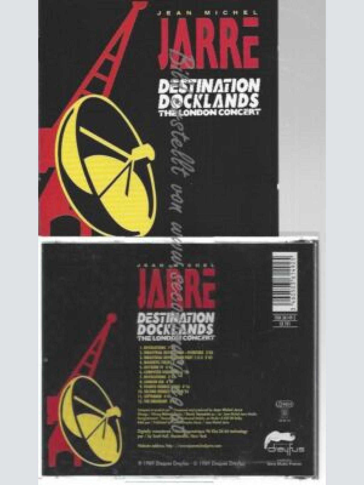 CD--JEAN MICHEL JARRE--    DESTINATION DOCKLANDS - THE LONDON CONCERT