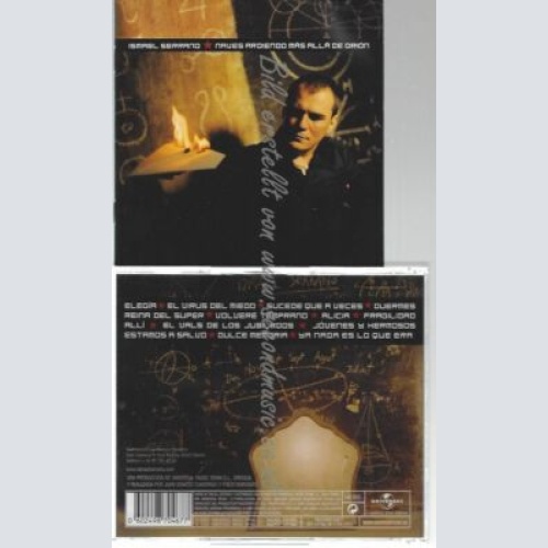 CD--ISMAEL SERRANO--    NAVES ARDIENDO MÁS ALLÁ DE ORIÓN