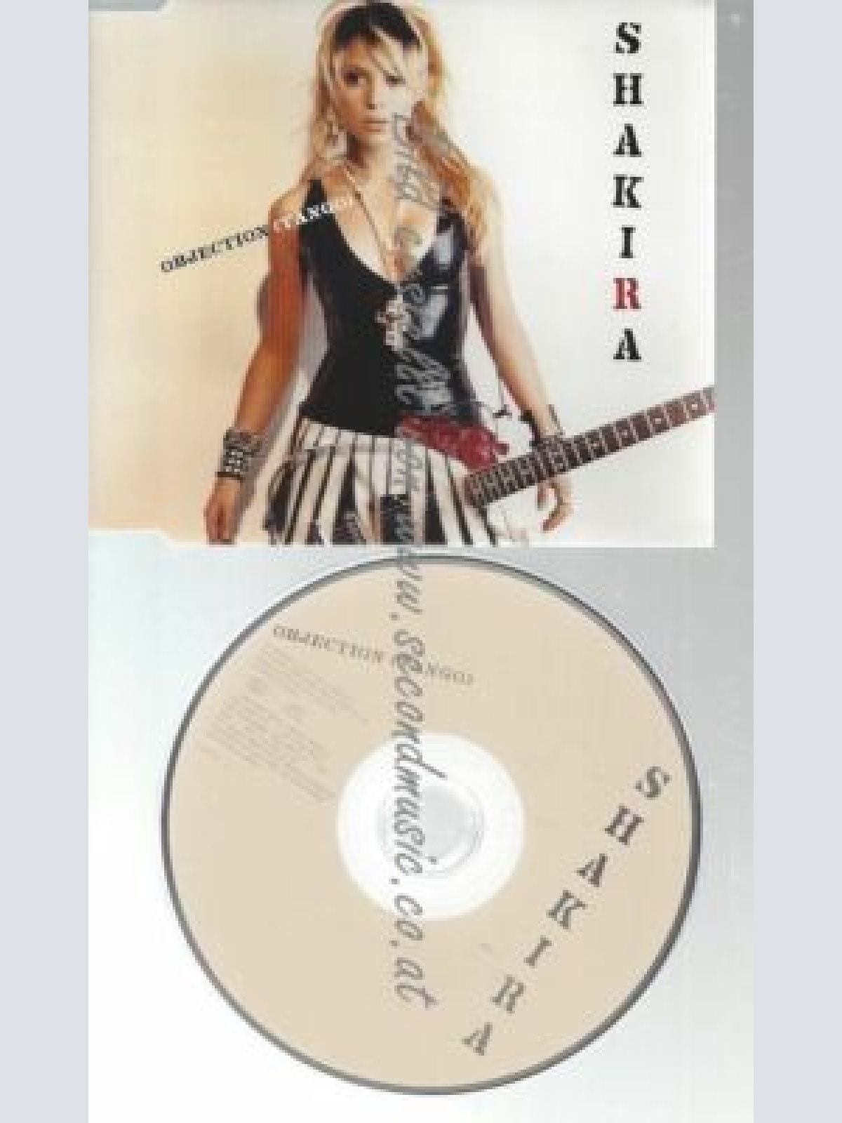 CD--SHAKIRA--    OBJECTION -TANGO- - TRX- |