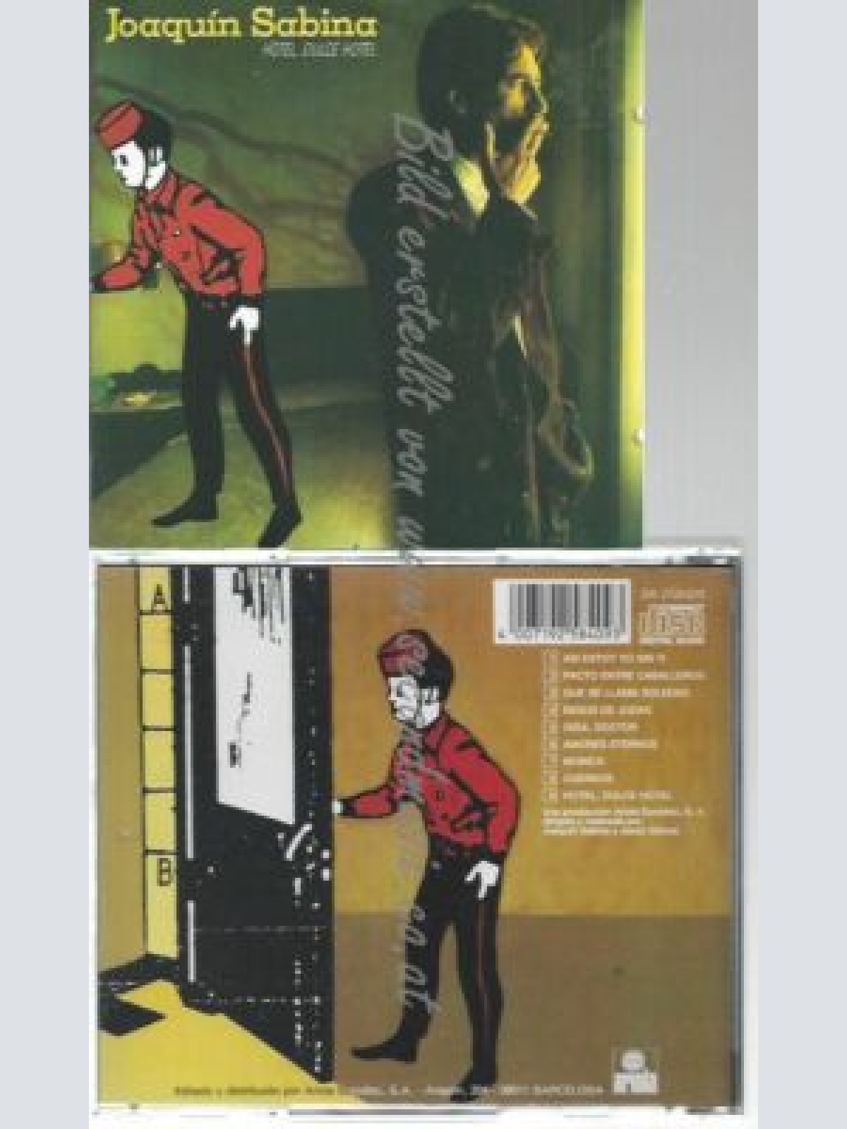 CD--JOAQUÍN SABINA--    HOTEL, DULCE HOTEL