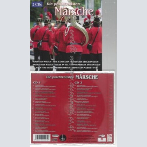 CD--Die Prachtvollsten Märsche