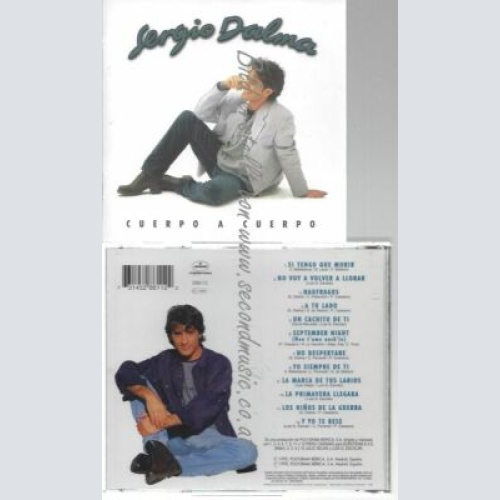CD--SERGIO DALMA--    CUERPO A CUERPO