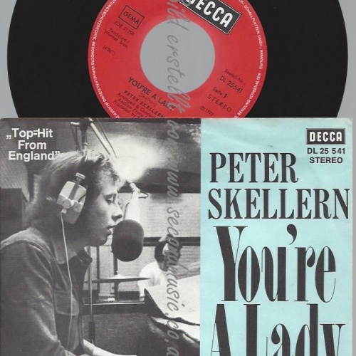7"  Peter Skellern  You're A Lady