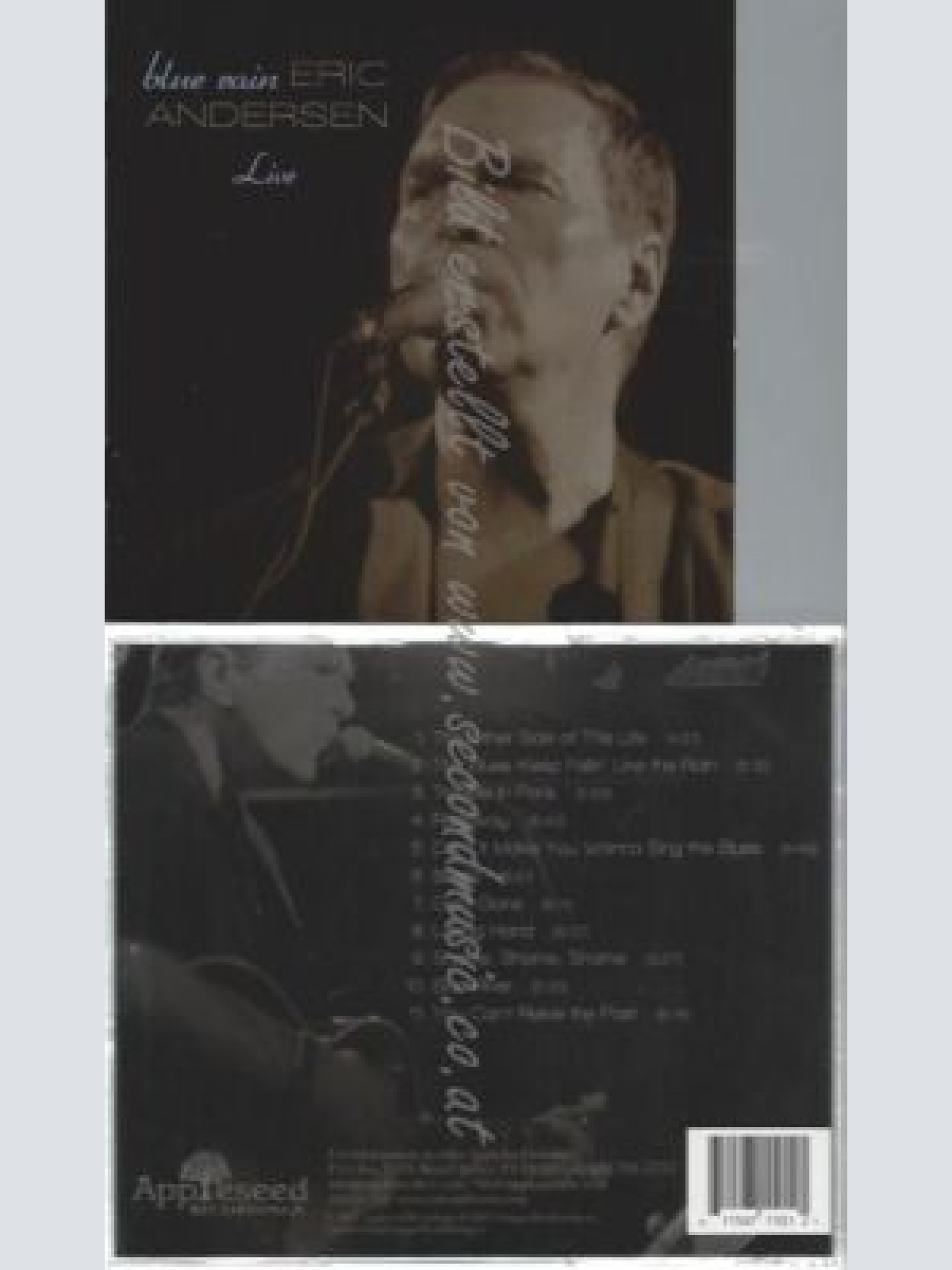 CD--ERIC ANDERSEN | --BLUE RAIN