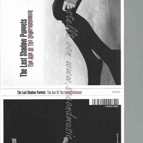 CD--THE LAST SHADOW PUPPETS | --THE AGE OF THE UNDERSTATEMENT