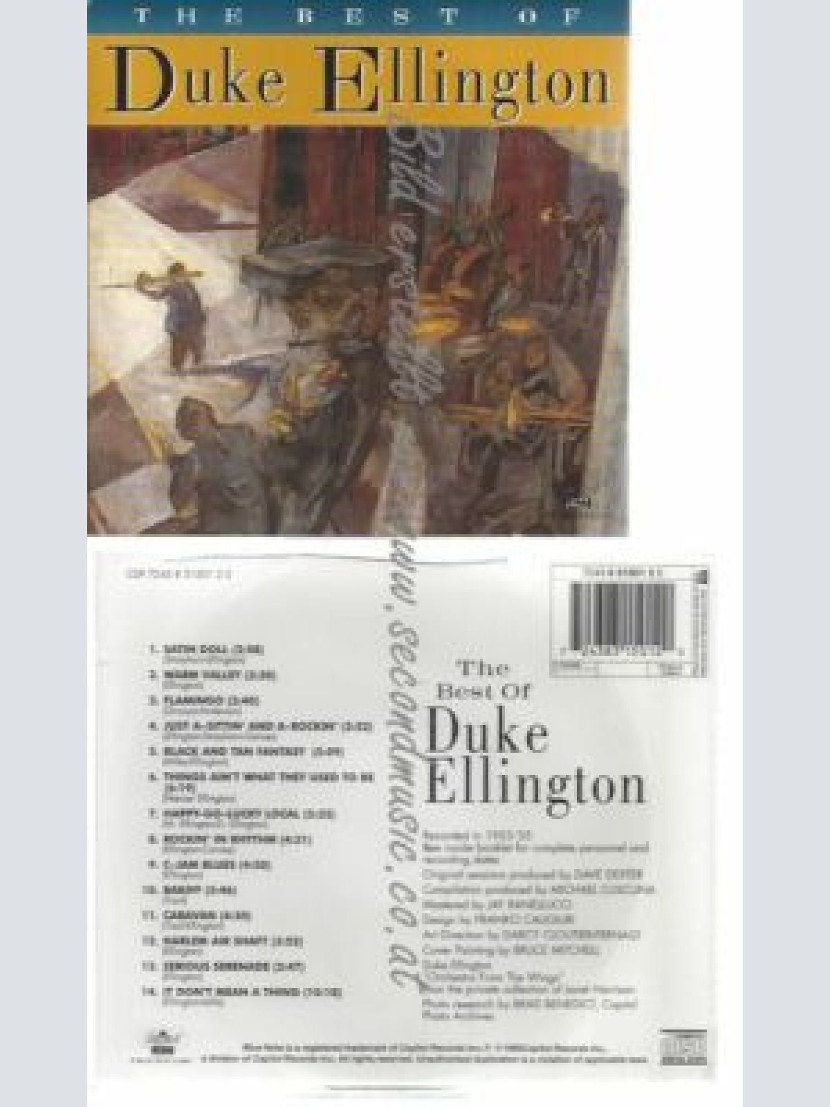 CD--DUKE ELLINGTON--    THE BEST OF DUKE ELLINGTON