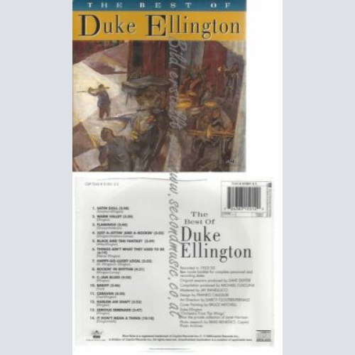 CD--DUKE ELLINGTON--    THE BEST OF DUKE ELLINGTON