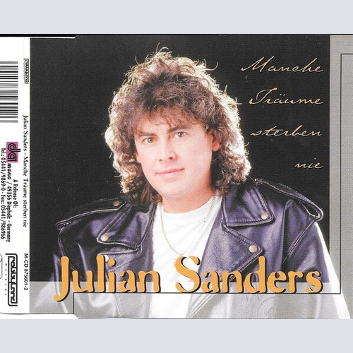 CD, Single Julian Sanders - Manche Träume Sterben Nie