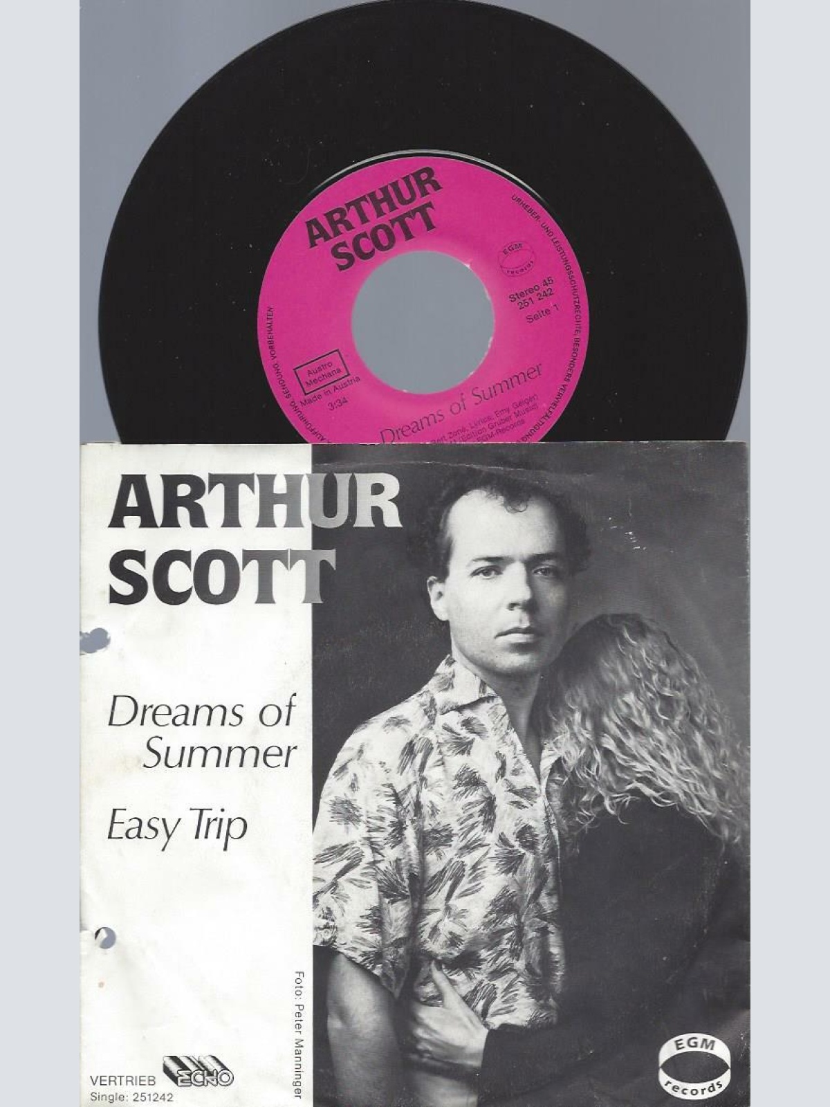7"  Arthur Scott Dreams of Summer ///