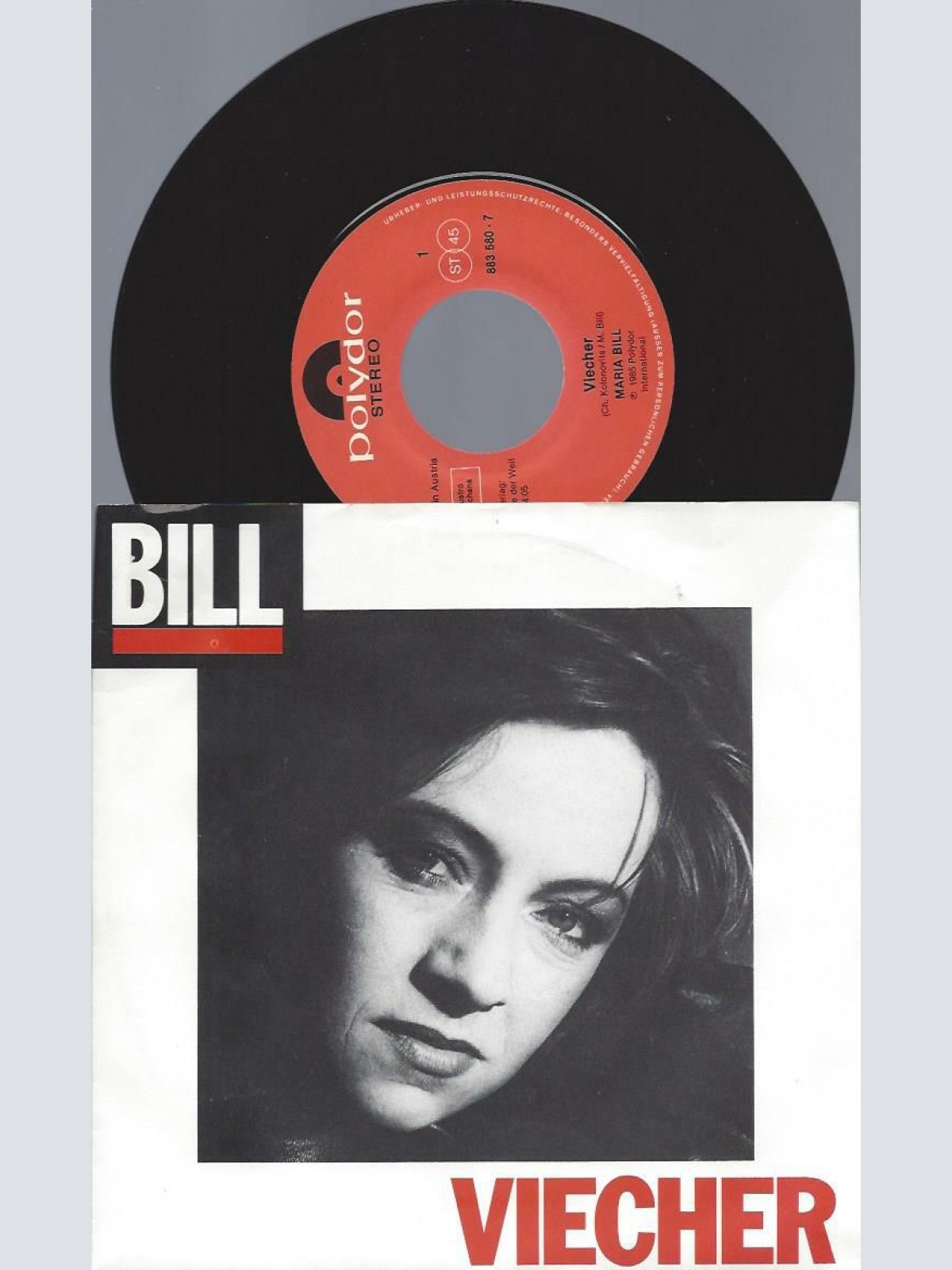 7"  Bill Maria   //  Viecher