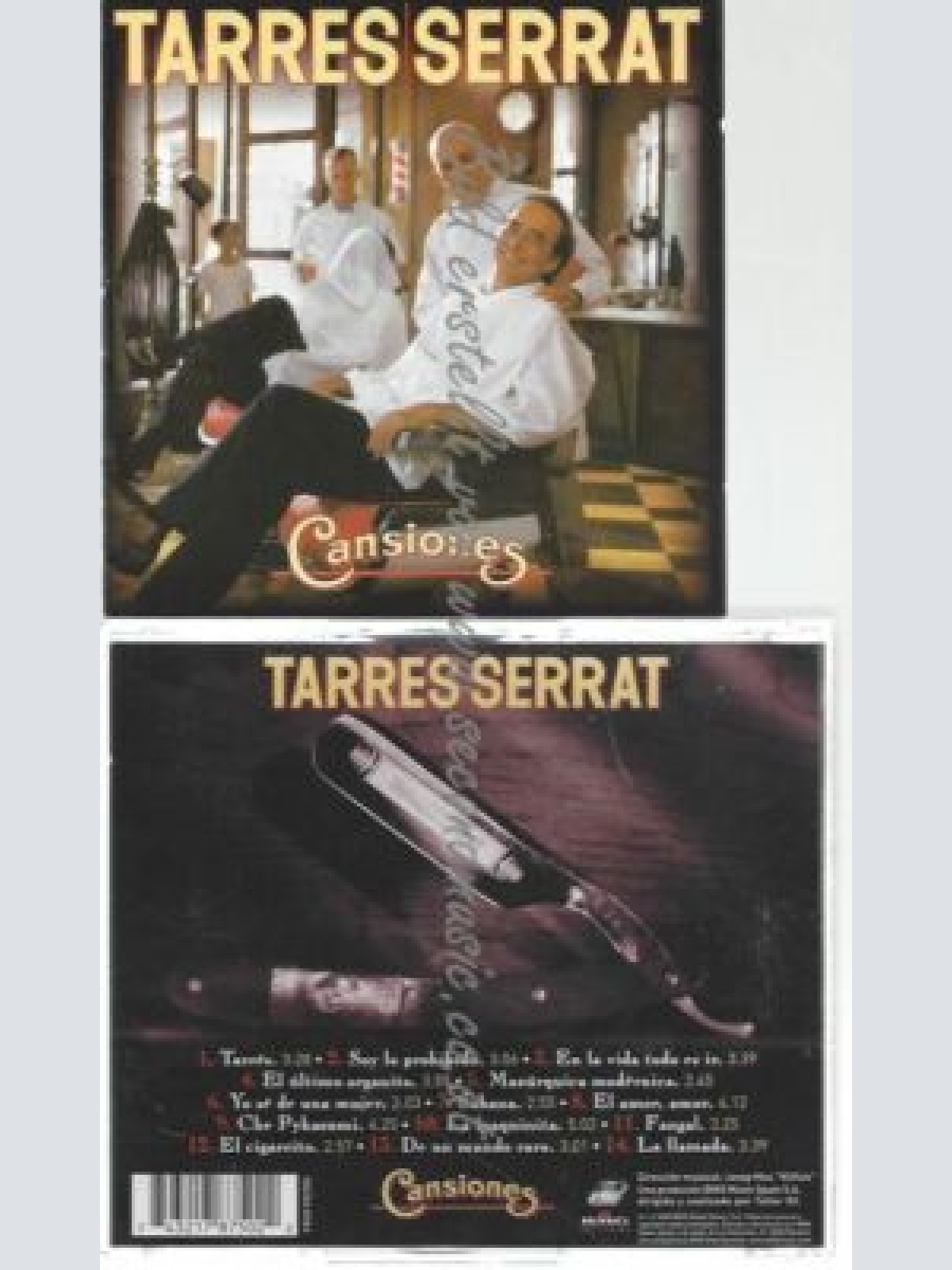 CD--ERRATVON JOAN MANUEL SERRAT | --TARRES