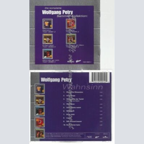 CD--WOLFGANG PETRY | --WAHNSINN