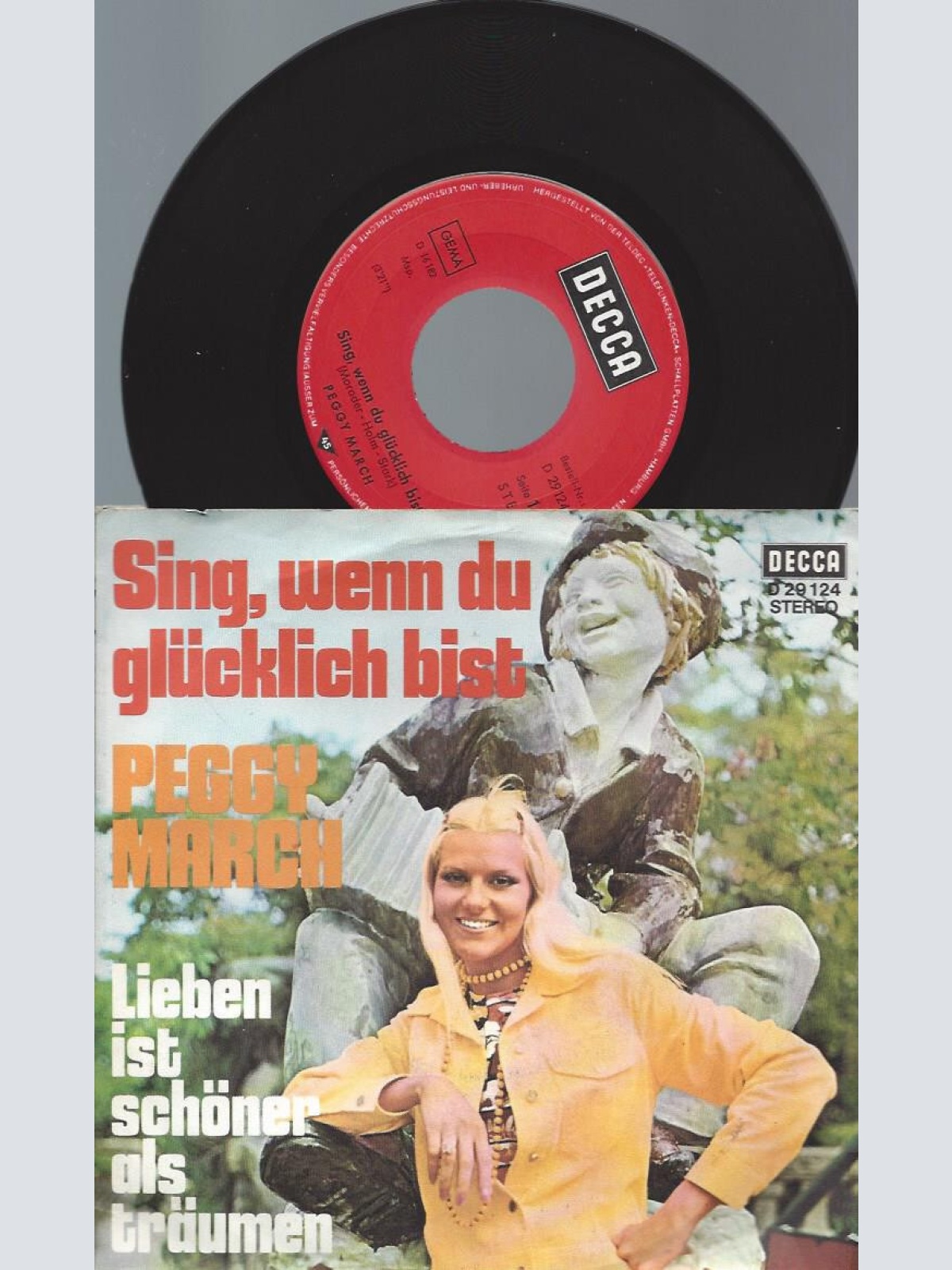 7" Peggy March – Sing, Wenn Du Glücklich Bist