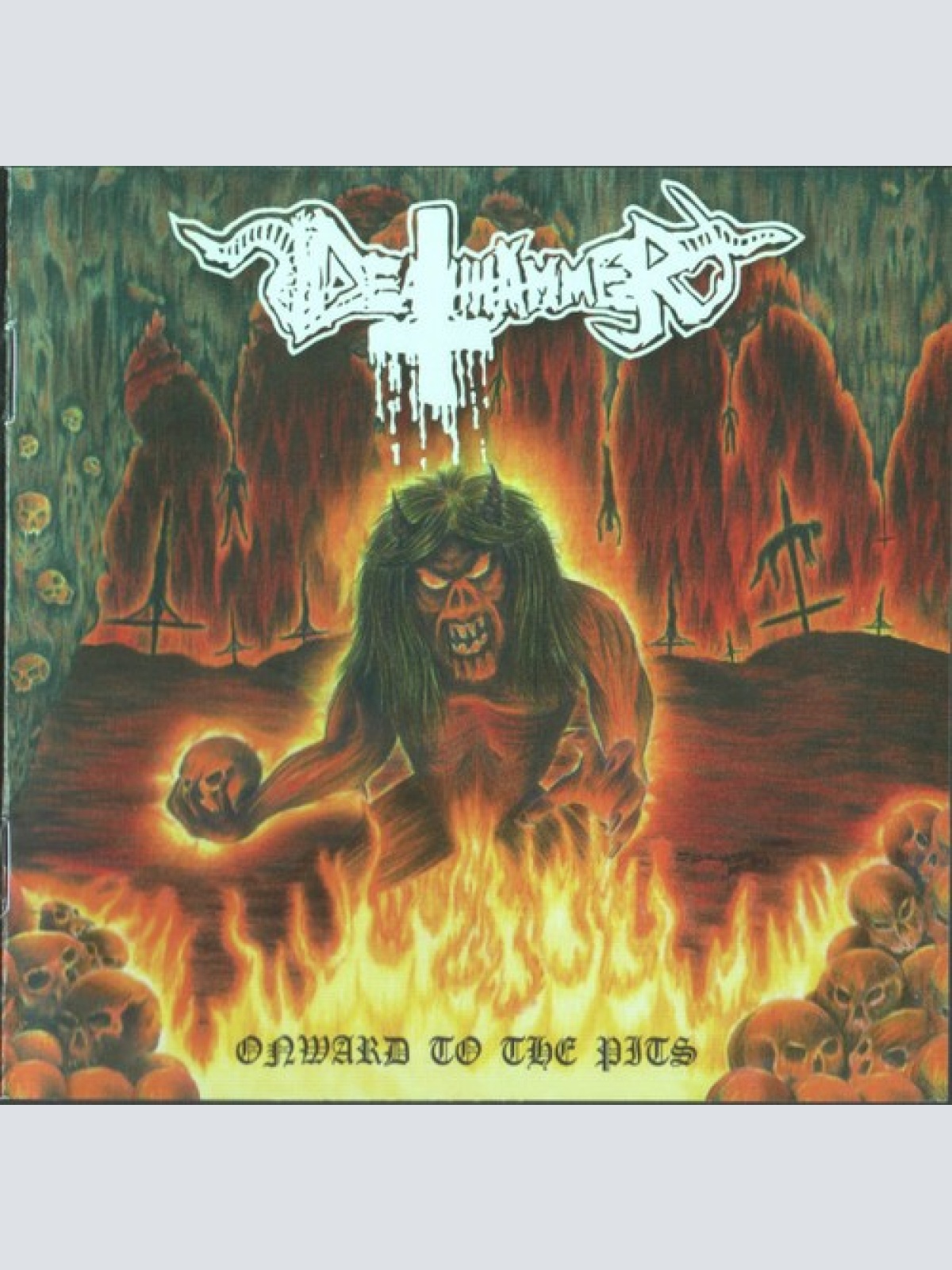 CD, Album Deathhammer - Onward To The Pits