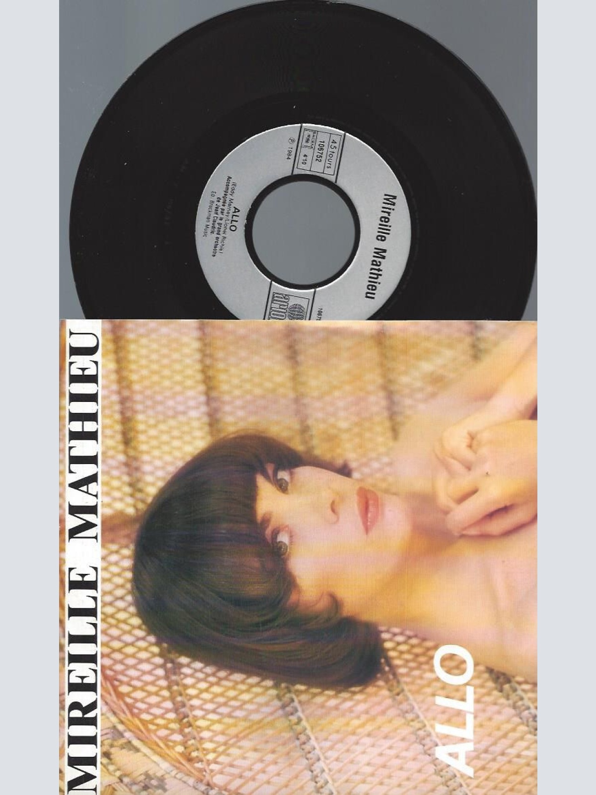 7" Mireille Mathieu – Allo